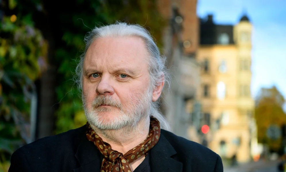 FILE - Norwegian author Jon Fosse poses for a photo, in Stockholm, Oct. 21, 2021. The Nobel Prize in literature has been awarded to Norwegian author Jon Fosse. The permanent secretary of the Swedish Academy announced the prize Thursday in Stockholm. The academy says the prize is for Fosse's “his innovative plays and prose, which give voice to the unsayable.” (Jessica Gow/TT News Agency via AP, File)