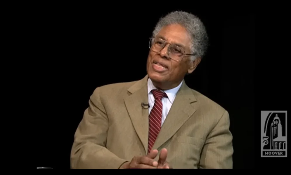 Thomas Sowell i et intervju med Hoover Institution. Stillbilde YouTube